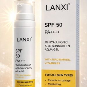 Lanxi spf 50 1% hyaluronic acid sunscreen