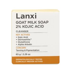 Lanxi Goat milk collagen whitening soap (Copy)